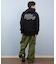 BILLABONG/長袖 ジップアップ パーカー メンズ サガラ刺繍 ロゴ バックデザイン BF012-011 ビラボン メンズ ムラサキスポーツ
