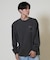 ELEMENT /長袖Tシャツ ロンT バックプリント 古着風 BF022-055 クルーネック メンズ ムラサキスポーツ