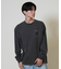 ELEMENT /長袖Tシャツ ロンT バックプリント 古着風 BF022-055 クルーネック メンズ ムラサキスポーツ