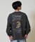 ELEMENT /長袖Tシャツ ロンT バックプリント 古着風 BF022-055 クルーネック メンズ ムラサキスポーツ