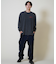 ELEMENT /長袖Tシャツ ロンT バックプリント 古着風 BF022-055 クルーネック メンズ ムラサキスポーツ