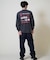 ELEMENT /長袖Tシャツ ロンT バックプリント 古着風 BF022-055 クルーネック メンズ ムラサキスポーツ