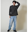 ELEMENT /長袖Tシャツ ロンT バックプリント 古着風 BF022-055 クルーネック メンズ ムラサキスポーツ