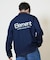 ELEMENT /デニムコーチジャケット バックプリント BF022-758 ボタン メンズ ムラサキスポーツ