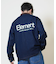 ELEMENT /デニムコーチジャケット バックプリント BF022-758 ボタン メンズ ムラサキスポーツ