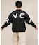RVCA /長袖 トレーナー スウェット メンズ バックプリント FADE BACK SIDE ARCH BF042-001 ルーカ メンズ ムラサキスポーツ