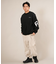 RVCA /長袖 トレーナー スウェット メンズ バックプリント FADE BACK SIDE ARCH BF042-001 ルーカ メンズ ムラサキスポーツ