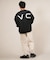 RVCA /長袖 トレーナー スウェット メンズ バックプリント FADE BACK SIDE ARCH BF042-001 ルーカ メンズ ムラサキスポーツ