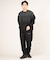 RVCA /長袖 トレーナー スウェット メンズ バックプリント FADE BACK SIDE ARCH BF042-001 ルーカ メンズ ムラサキスポーツ