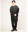 RVCA /長袖 トレーナー スウェット メンズ バックプリント FADE BACK SIDE ARCH BF042-001 ルーカ メンズ ムラサキスポーツ