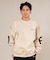 RVCA /長袖 トレーナー スウェット メンズ バックプリント FADE BACK SIDE ARCH BF042-001 ルーカ メンズ ムラサキスポーツ