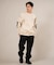 RVCA /長袖 トレーナー スウェット メンズ バックプリント FADE BACK SIDE ARCH BF042-001 ルーカ メンズ ムラサキスポーツ