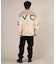 RVCA /長袖 トレーナー スウェット メンズ バックプリント FADE BACK SIDE ARCH BF042-001 ルーカ メンズ ムラサキスポーツ