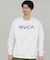 RVCA/長袖 トレーナー スウェット メンズ シンプル ロゴ BIG RVCA FADE CR BF042-002 ルーカ メンズ ムラサキスポーツ