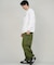 RVCA/長袖 トレーナー スウェット メンズ シンプル ロゴ BIG RVCA FADE CR BF042-002 ルーカ メンズ ムラサキスポーツ
