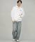 RVCA /長袖 プルオーバー パーカー メンズ バックプリント 裏起毛 THREE BOX RVCA HD BF042-011 ルーカ メンズ ムラサキスポーツ