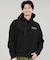 RVCA /長袖 プルオーバー パーカー メンズ バックプリント 裏起毛 THREE BOX RVCA HD BF042-011 ルーカ メンズ ムラサキスポーツ