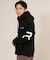RVCA /プルオーバー パーカー メンズ バックプリント 裏起毛 BACK SIDE ARCH RVCA HD BF042-015 ルーカ メンズ ムラサキスポーツ