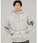 RVCA /プルオーバー パーカー メンズ バックプリント 裏起毛 BACK SIDE ARCH RVCA HD BF042-015 ルーカ メンズ ムラサキスポーツ