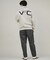 RVCA /プルオーバー パーカー メンズ バックプリント 裏起毛 BACK SIDE ARCH RVCA HD BF042-015 ルーカ メンズ ムラサキスポーツ