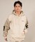 RVCA /プルオーバー パーカー メンズ バックプリント 裏起毛 BACK SIDE ARCH RVCA HD BF042-015 ルーカ メンズ ムラサキスポーツ