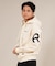 RVCA /ジップアップ パーカー メンズ ロゴ ARCH BACK SIDE ZIP HD BF042-019 ルーカ メンズ ムラサキスポーツ