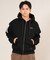 RVCA /ジップアップ パーカー メンズ ロゴ ARCH BACK SIDE ZIP HD BF042-019 ルーカ メンズ ムラサキスポーツ