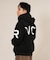 RVCA /ジップアップ パーカー メンズ ロゴ ARCH BACK SIDE ZIP HD BF042-019 ルーカ メンズ ムラサキスポーツ