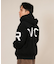 RVCA /ジップアップ パーカー メンズ ロゴ ARCH BACK SIDE ZIP HD BF042-019 ルーカ メンズ ムラサキスポーツ