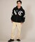 RVCA / ジップアップ パーカー メンズ 裏起毛 ロゴ WORLD WIDE ZIP HD BF042-020 ルーカ メンズ ムラサキスポーツ