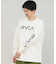 RVCA/長袖 Tシャツ ロンT メンズ シンプル ロゴ RVCA LT BF042-051 ルーカ メンズ ムラサキスポーツ