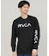 RVCA/長袖 Tシャツ ロンT メンズ シンプル ロゴ RVCA LT BF042-051 ルーカ メンズ ムラサキスポーツ