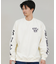 RVCA /長袖 トレーナー スウェット メンズ VA WORLD WIDE CR BF042-054 ルーカ メンズ ムラサキスポーツ