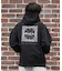 RVCA /プルオーバー パーカー メンズ バックプリント BANDANA BALANCE HD BF042-P01 ルーカ メンズ ムラサキスポーツ