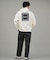 RVCA /プルオーバー パーカー メンズ バックプリント BANDANA BALANCE HD BF042-P01 ルーカ メンズ ムラサキスポーツ