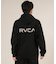 RVCA /長袖 プルオーバー パーカー メンズ スウェット フーディー ロゴ バックプリント 裏毛 セットアップ対応 BF042-P03 ルーカメンズ ムラサキスポーツ