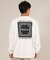 RVCA /長袖 Tシャツ ロンT メンズ バックプリント ペイズリー柄 ロゴ BANDANA BALANCE LT BF042-P50 ルーカ メンズ ムラサキスポーツ
