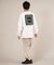 RVCA /長袖 Tシャツ ロンT メンズ バックプリント ペイズリー柄 ロゴ BANDANA BALANCE LT BF042-P50 ルーカ メンズ ムラサキスポーツ