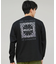 RVCA /長袖 Tシャツ ロンT メンズ バックプリント ペイズリー柄 ロゴ BANDANA BALANCE LT BF042-P50 ルーカ メンズ ムラサキスポーツ