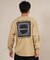 RVCA /長袖 Tシャツ ロンT メンズ バックプリント ペイズリー柄 ロゴ BANDANA BALANCE LT BF042-P50 ルーカ メンズ ムラサキスポーツ