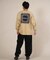 RVCA /長袖 Tシャツ ロンT メンズ バックプリント ペイズリー柄 ロゴ BANDANA BALANCE LT BF042-P50 ルーカ メンズ ムラサキスポーツ