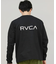 RVCA /長袖 Tシャツ ロンT メンズ バックプリント シンプル ロゴ RVCA LOGO LT BF042-P51 ルーカ メンズ ムラサキスポーツ