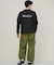 RVCA /長袖 Tシャツ ロンT メンズ バックプリント シンプル ロゴ RVCA LOGO LT BF042-P51 ルーカ メンズ ムラサキスポーツ