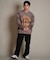 【限定】DEARLAUREL/トレーナー クルーネック スウェット 裏毛 カレッジロゴ風 ヴィンテージ加工 Vintage Crew D25F-11 ディアローレル メンズ ムラサキスポーツ限定