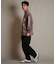 【限定】DEARLAUREL/トレーナー クルーネック スウェット 裏毛 カレッジロゴ風 ヴィンテージ加工 Vintage Crew D25F-11 ディアローレル メンズ ムラサキスポーツ限定