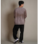 【限定】DEARLAUREL/トレーナー クルーネック スウェット 裏毛 カレッジロゴ風 ヴィンテージ加工 Vintage Crew D25F-11 ディアローレル メンズ ムラサキスポーツ限定