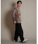 【限定】DEARLAUREL/トレーナー クルーネック スウェット 裏毛 カレッジロゴ風 ヴィンテージ加工 Vintage Crew D25F-11 ディアローレル メンズ ムラサキスポーツ限定