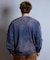 【限定】DEARLAUREL/トレーナー クルーネック スウェット 裏毛 カレッジロゴ風 ヴィンテージ加工 Vintage Crew D25F-11 ディアローレル メンズ ムラサキスポーツ限定