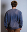 【限定】DEARLAUREL/トレーナー クルーネック スウェット 裏毛 カレッジロゴ風 ヴィンテージ加工 Vintage Crew D25F-11 ディアローレル メンズ ムラサキスポーツ限定