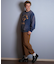 【限定】DEARLAUREL/トレーナー クルーネック スウェット 裏毛 カレッジロゴ風 ヴィンテージ加工 Vintage Crew D25F-11 ディアローレル メンズ ムラサキスポーツ限定